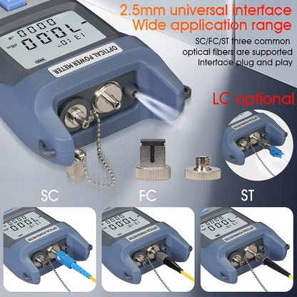 Medidor de Potência Óptica COMPTYCO AUA-G710B com Localizador Visual de Falhas