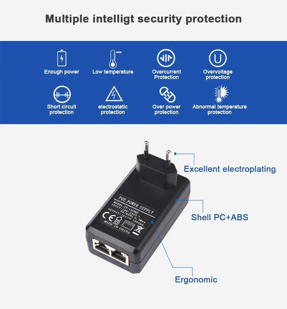 Injector POE 1 Gbps PEGATAH