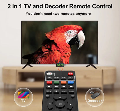 Descodificador TDT DVB-T2 – Veja os Canais Nacionais em Alta Definição