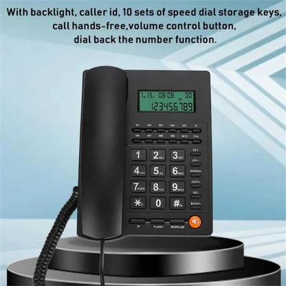 Telefone Fixo com Fio Modelo: L019