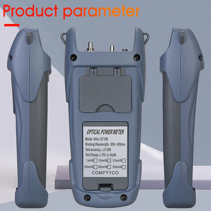 Medidor de Potência Óptica COMPTYCO AUA-G710B com Localizador Visual de Falhas