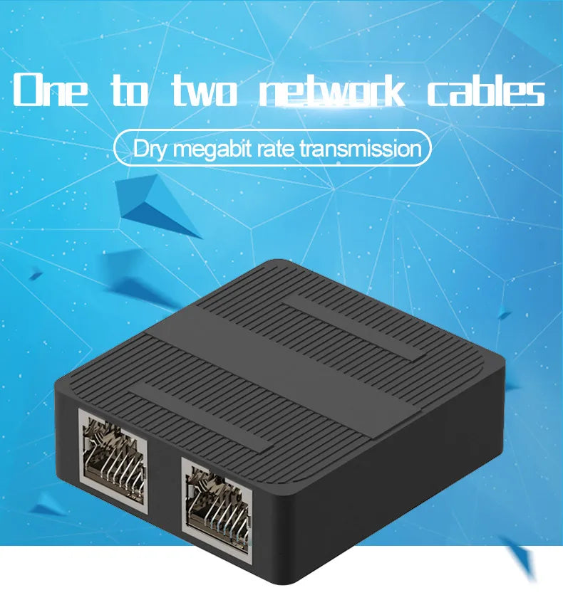 Switch Ethernet Gigabit Terow 1 para 2 RJ45 – TXE273 (Versões 100Mbps e 1000Mbps)