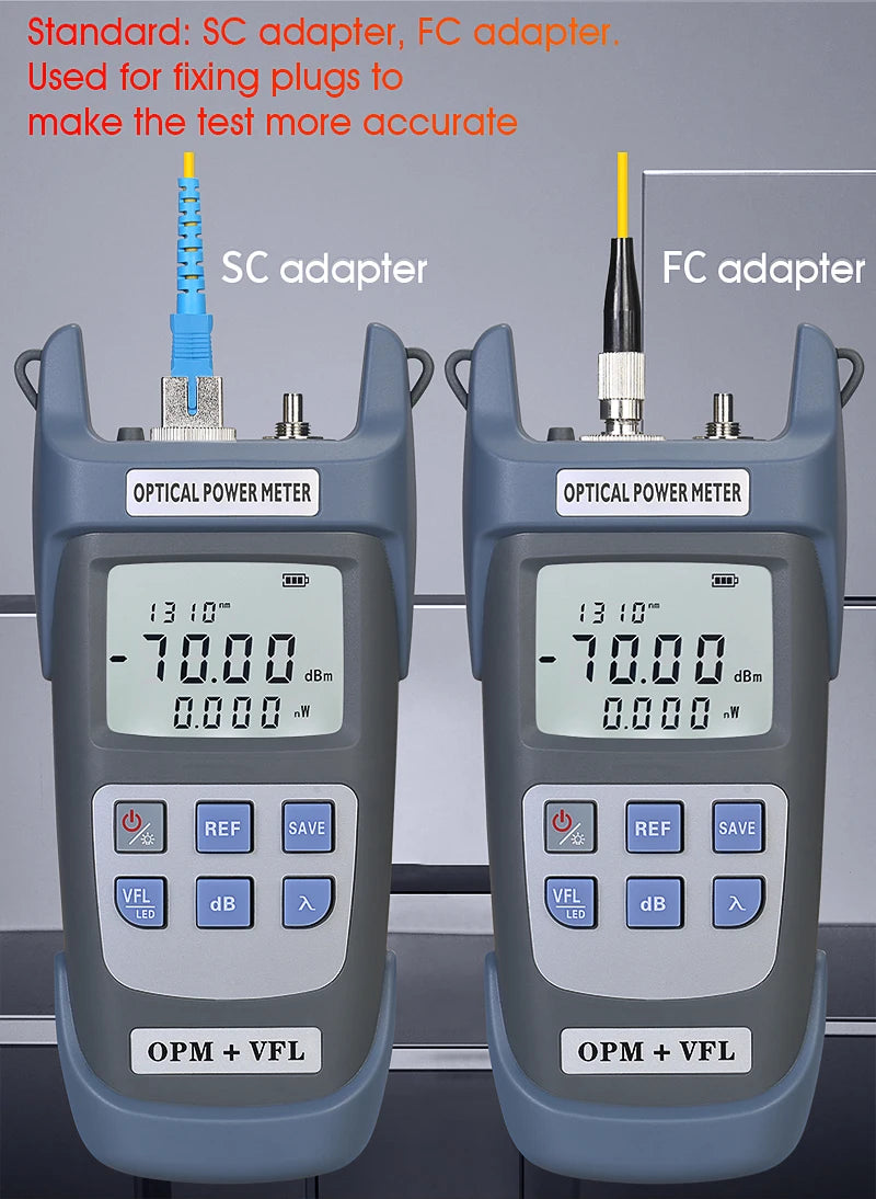 Medidor de Potência Óptica COMPTYCO AUA-G710B com Localizador Visual de Falhas