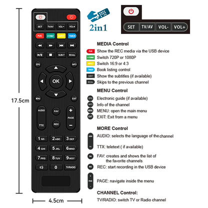 Descodificador TDT DVB-T2 – Veja os Canais Nacionais em Alta Definição