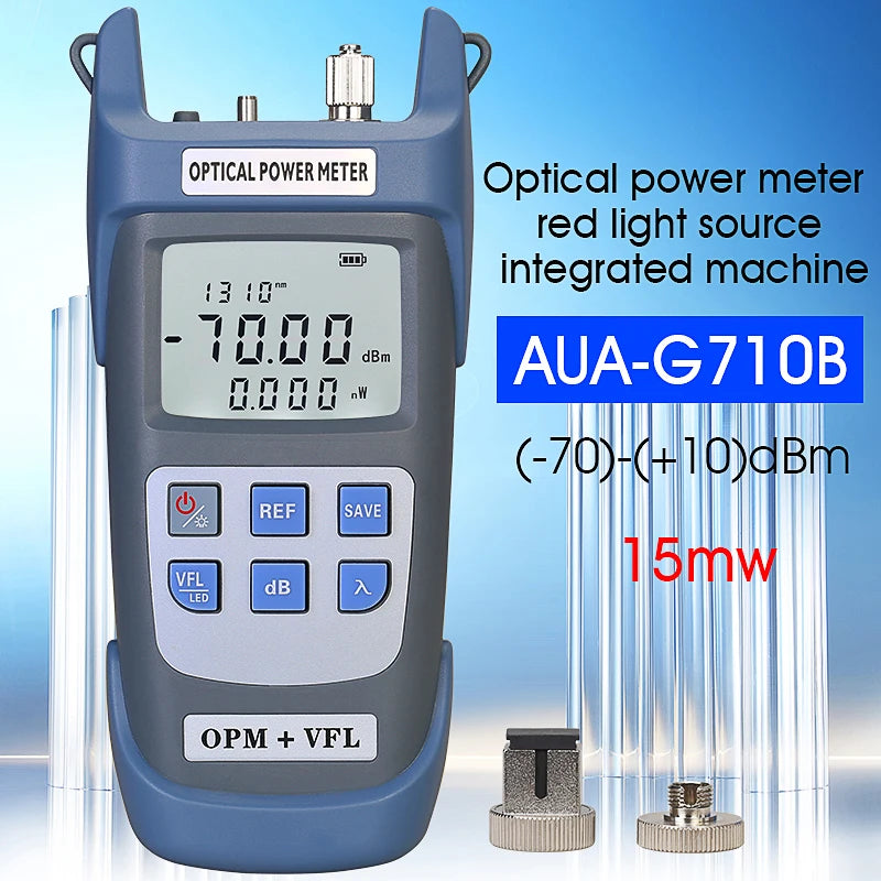 Medidor de Potência Óptica COMPTYCO AUA-G710B com Localizador Visual de Falhas