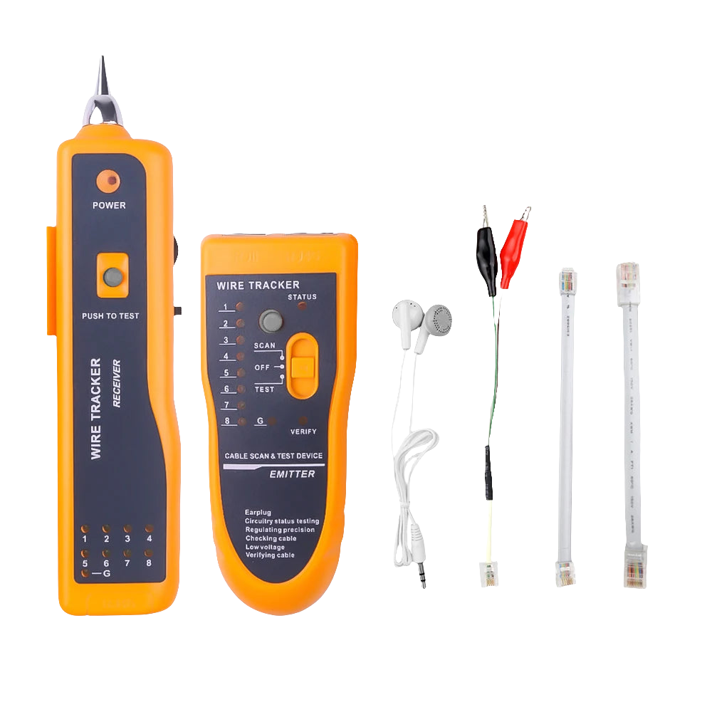 Testador e rastreador de cabo RJ11 RJ45 Kebidumei